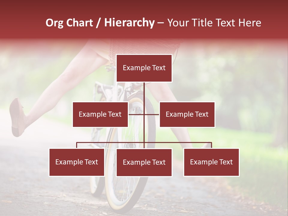 Summertime Landscape Flowers PowerPoint Template