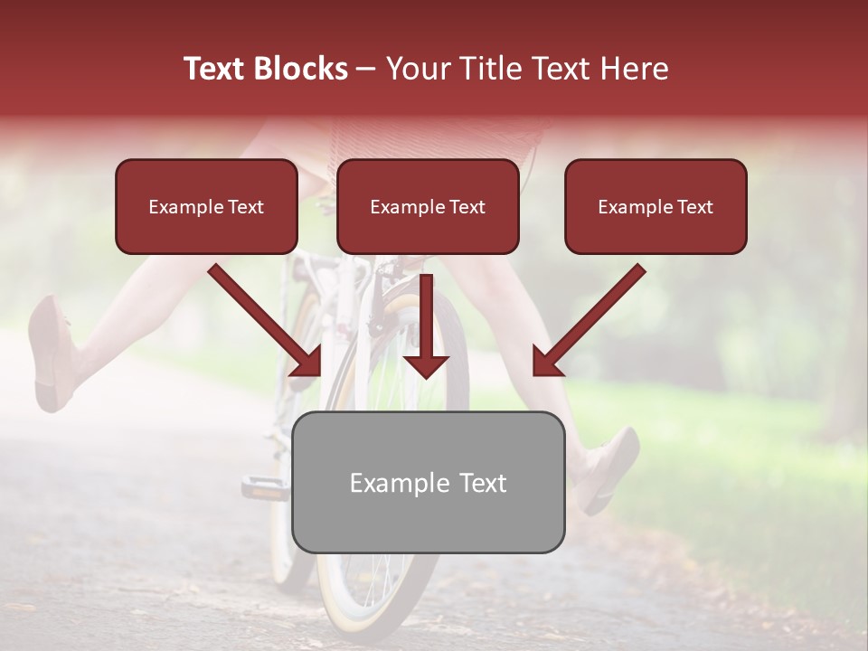 Summertime Landscape Flowers PowerPoint Template