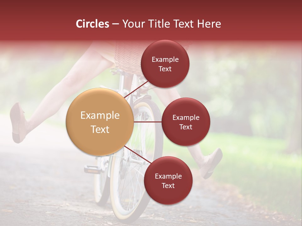 Summertime Landscape Flowers PowerPoint Template