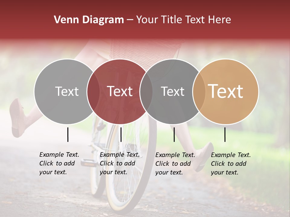 Summertime Landscape Flowers PowerPoint Template