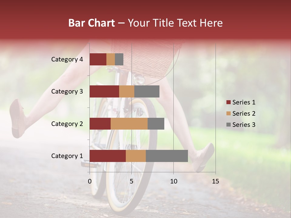 Summertime Landscape Flowers PowerPoint Template