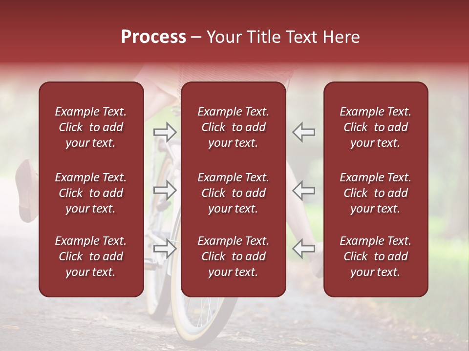 Summertime Landscape Flowers PowerPoint Template