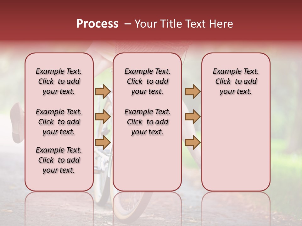 Summertime Landscape Flowers PowerPoint Template