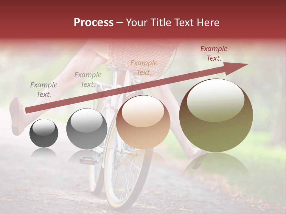 Summertime Landscape Flowers PowerPoint Template