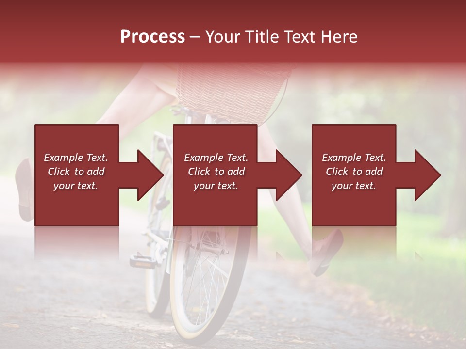 Summertime Landscape Flowers PowerPoint Template