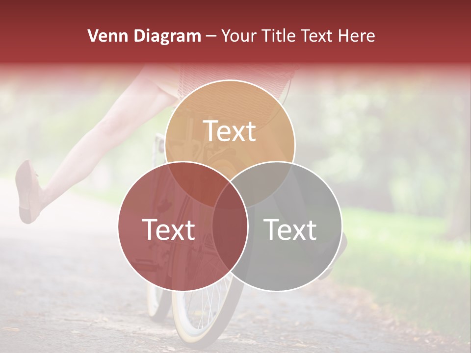 Summertime Landscape Flowers PowerPoint Template