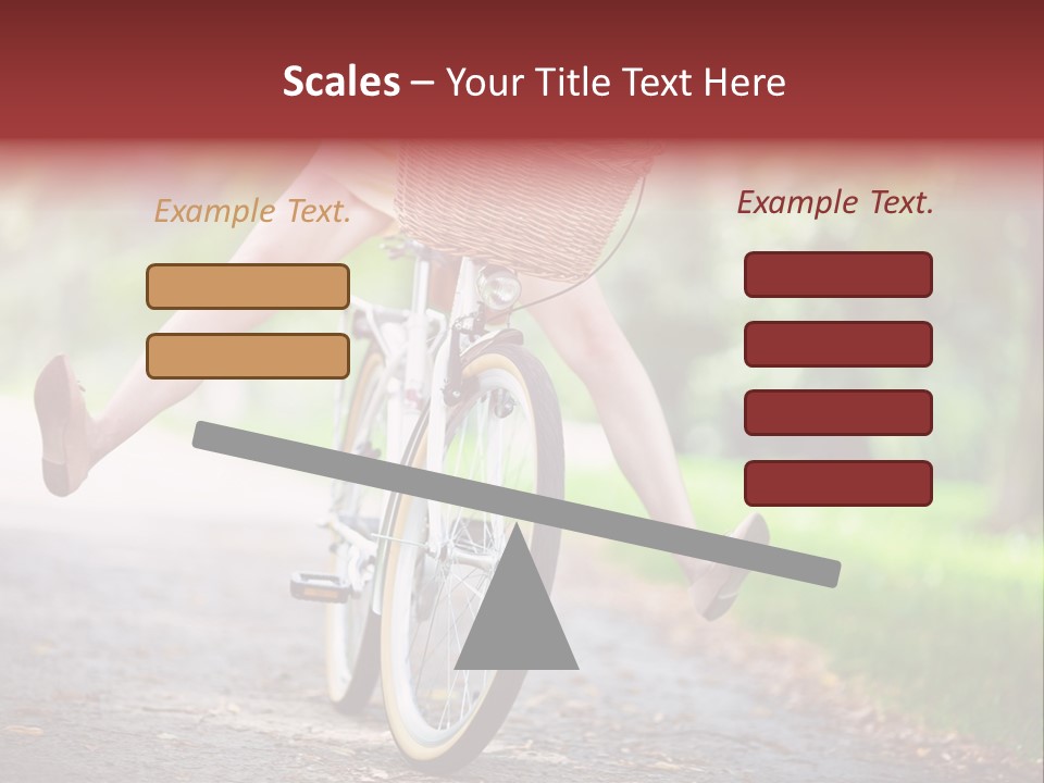 Summertime Landscape Flowers PowerPoint Template