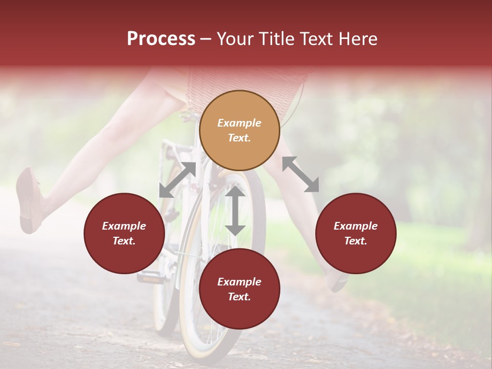 Summertime Landscape Flowers PowerPoint Template