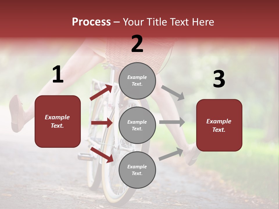 Summertime Landscape Flowers PowerPoint Template