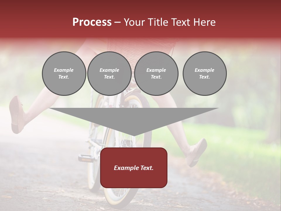 Summertime Landscape Flowers PowerPoint Template