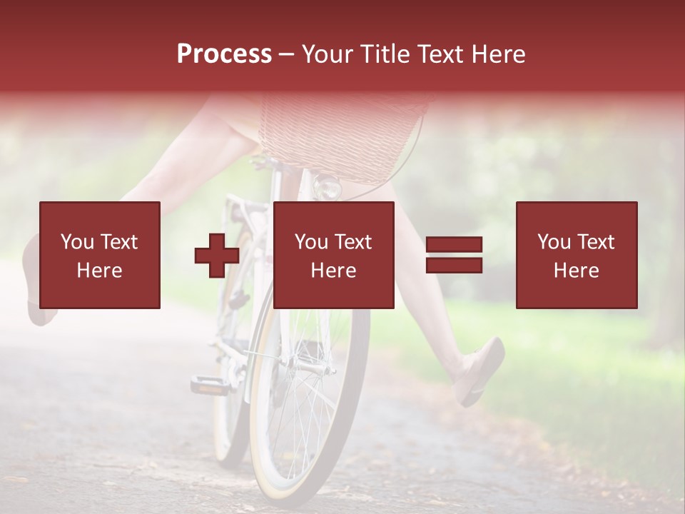 Summertime Landscape Flowers PowerPoint Template