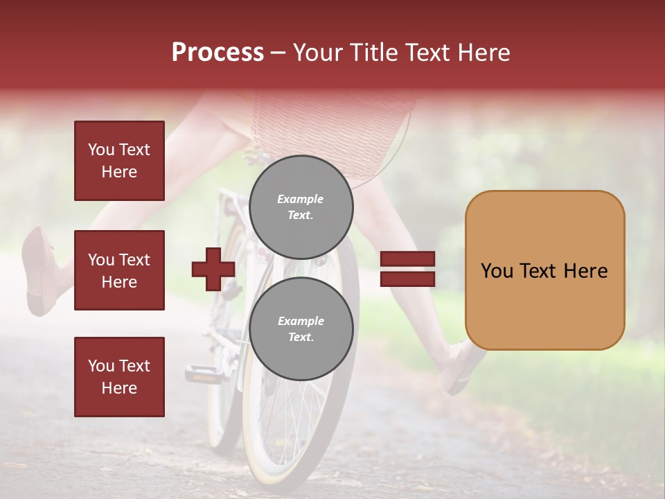 Summertime Landscape Flowers PowerPoint Template