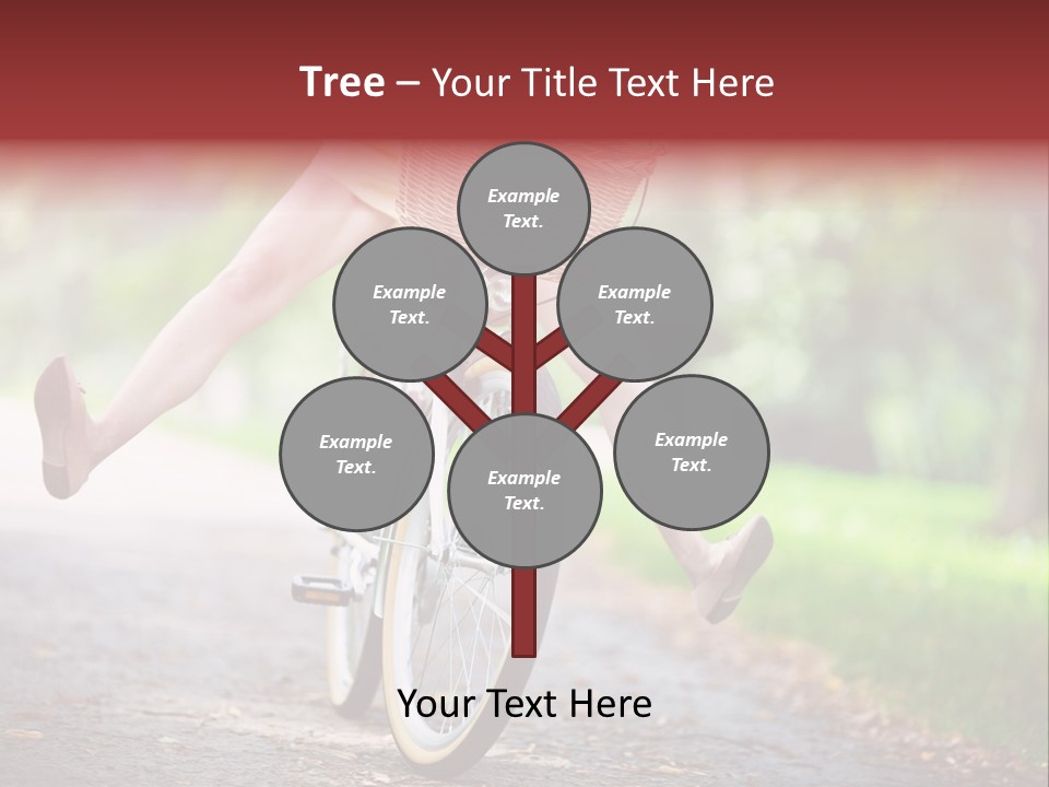 Summertime Landscape Flowers PowerPoint Template