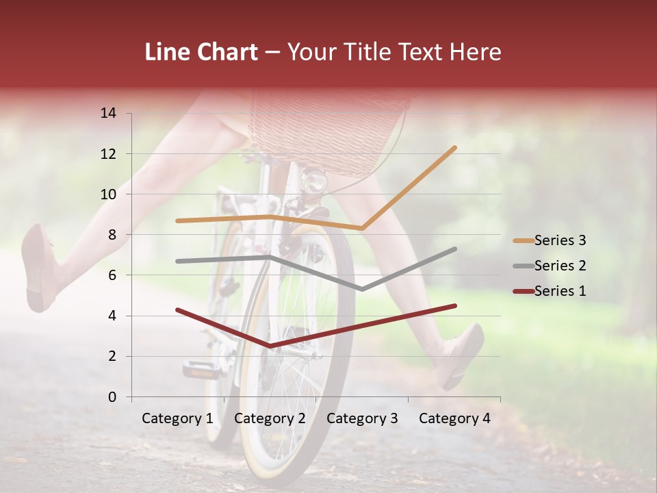 Summertime Landscape Flowers PowerPoint Template