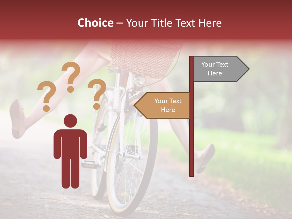 Summertime Landscape Flowers PowerPoint Template