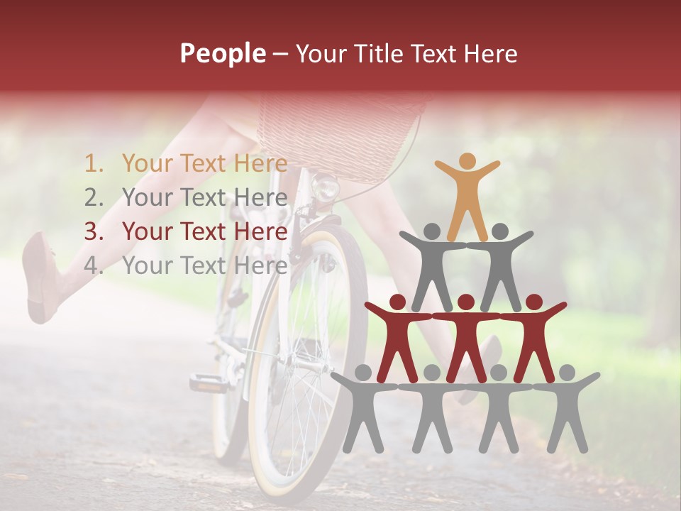 Summertime Landscape Flowers PowerPoint Template