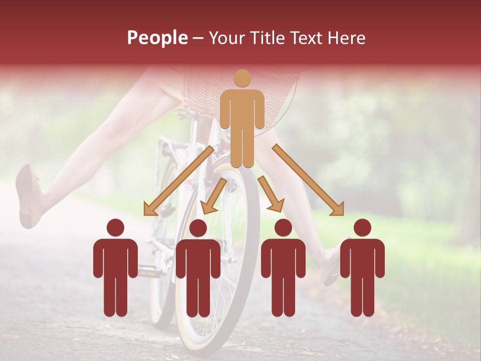 Summertime Landscape Flowers PowerPoint Template