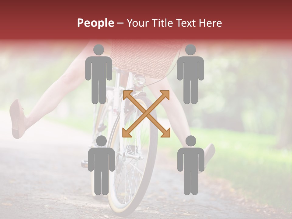 Summertime Landscape Flowers PowerPoint Template