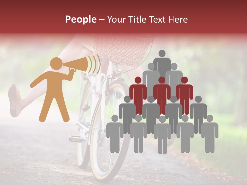 Summertime Landscape Flowers PowerPoint Template