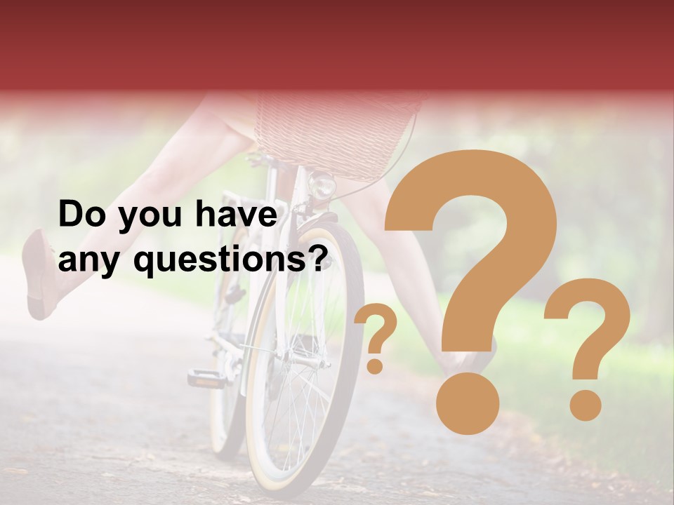 Summertime Landscape Flowers PowerPoint Template