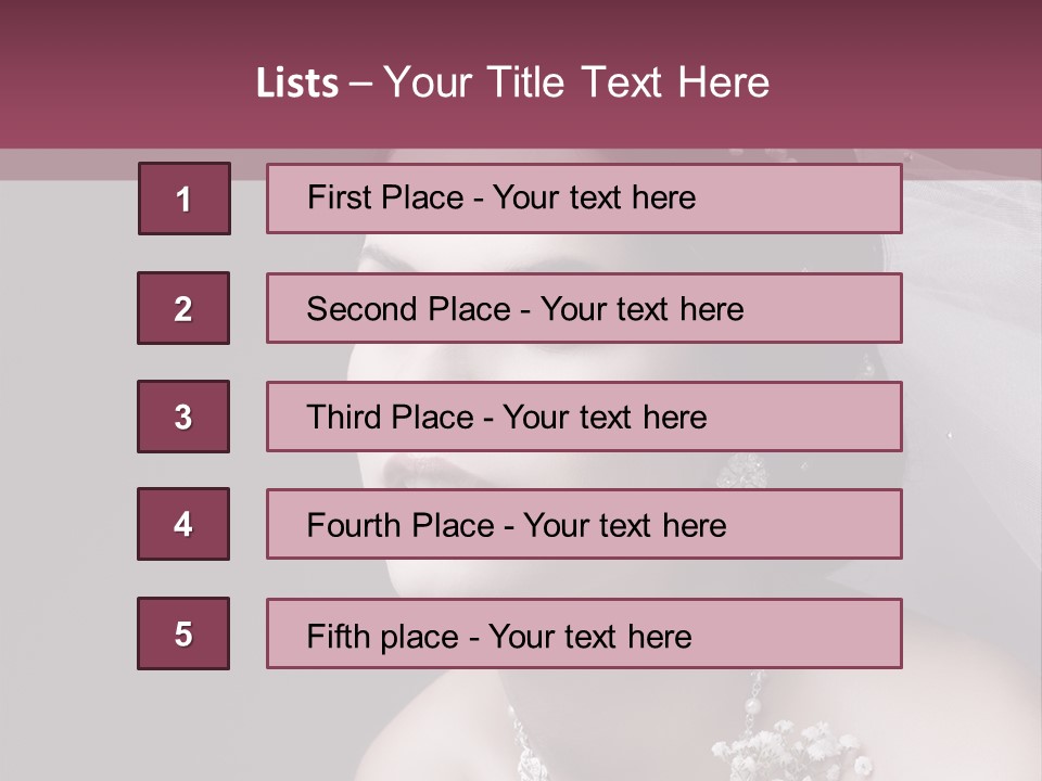 Women Personal Evening PowerPoint Template