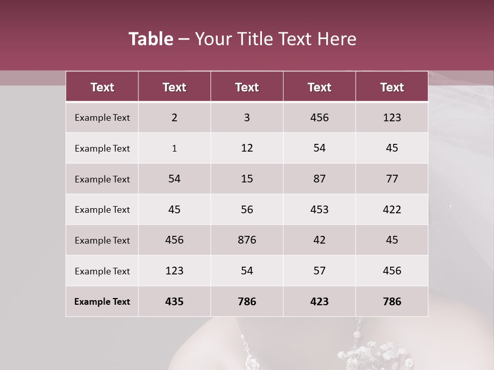 Women Personal Evening PowerPoint Template