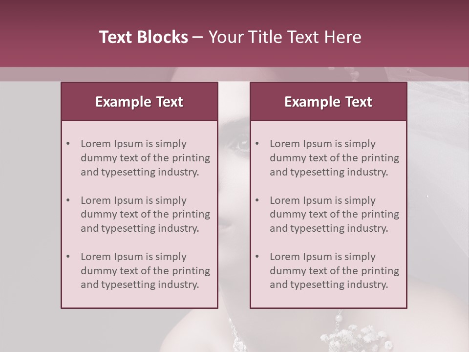 Women Personal Evening PowerPoint Template