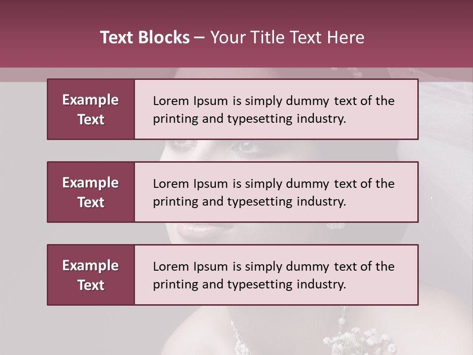 Women Personal Evening PowerPoint Template