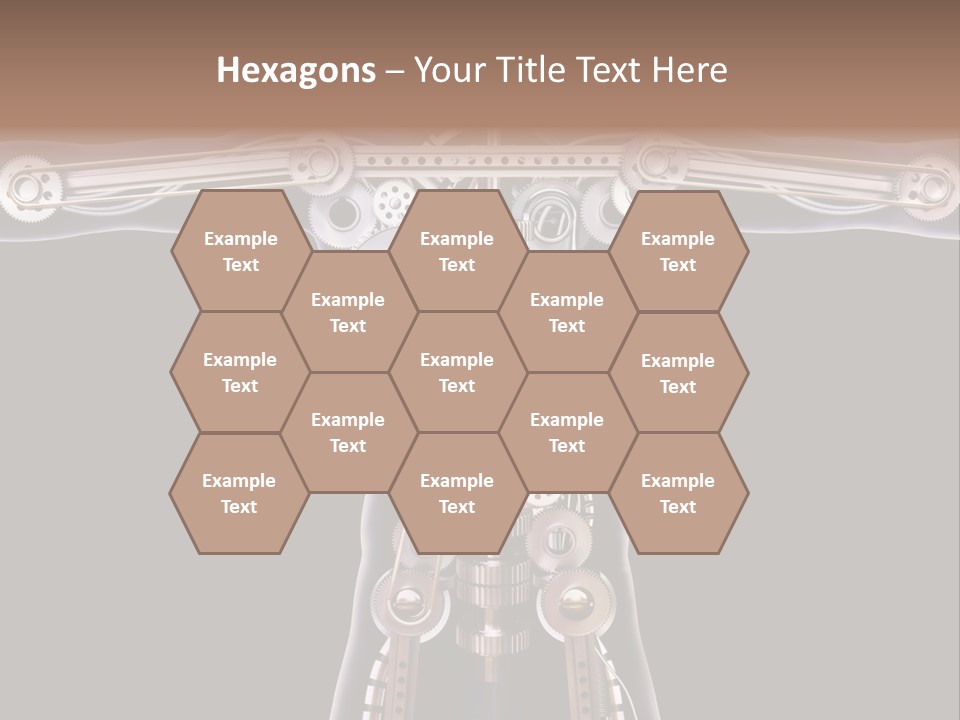 Perpetuum Mechanics Cooperation PowerPoint Template
