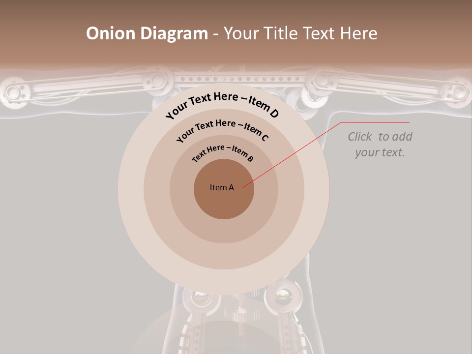 Perpetuum Mechanics Cooperation PowerPoint Template