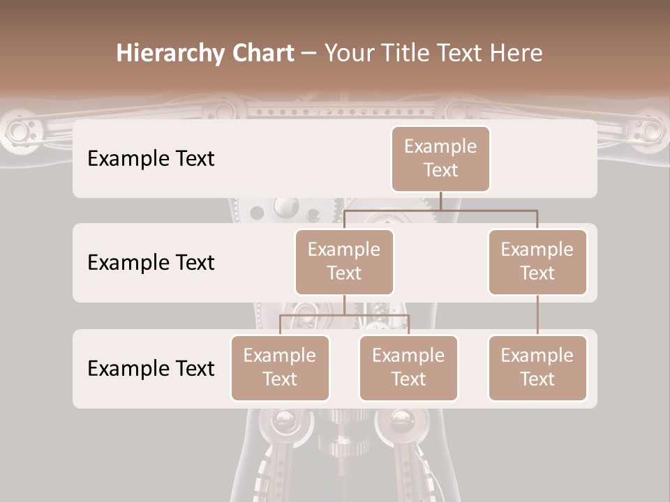 Perpetuum Mechanics Cooperation PowerPoint Template