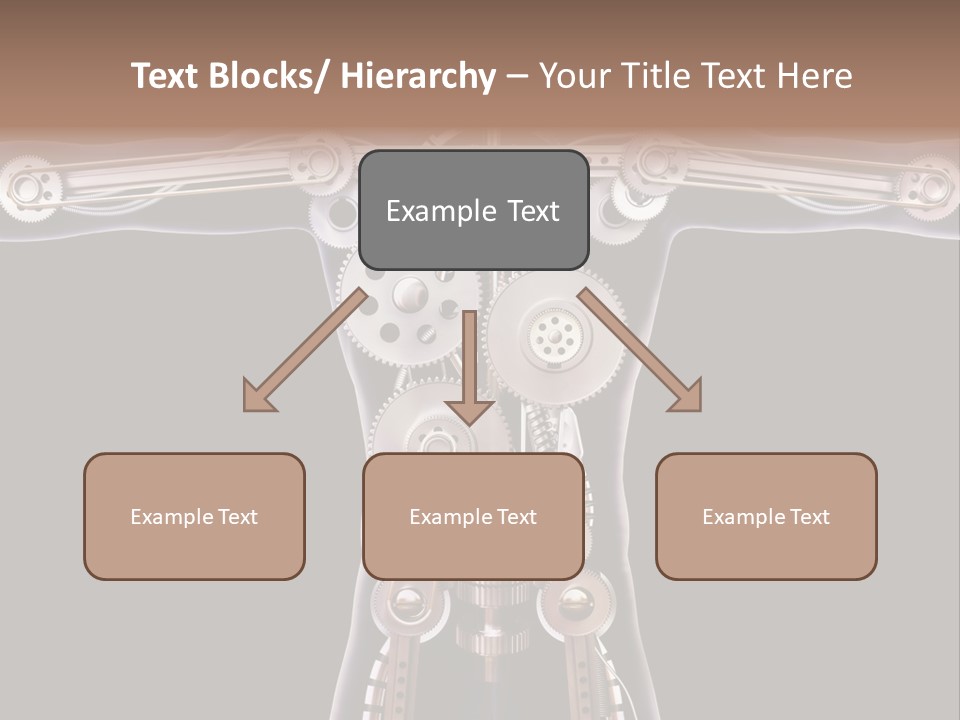 Perpetuum Mechanics Cooperation PowerPoint Template