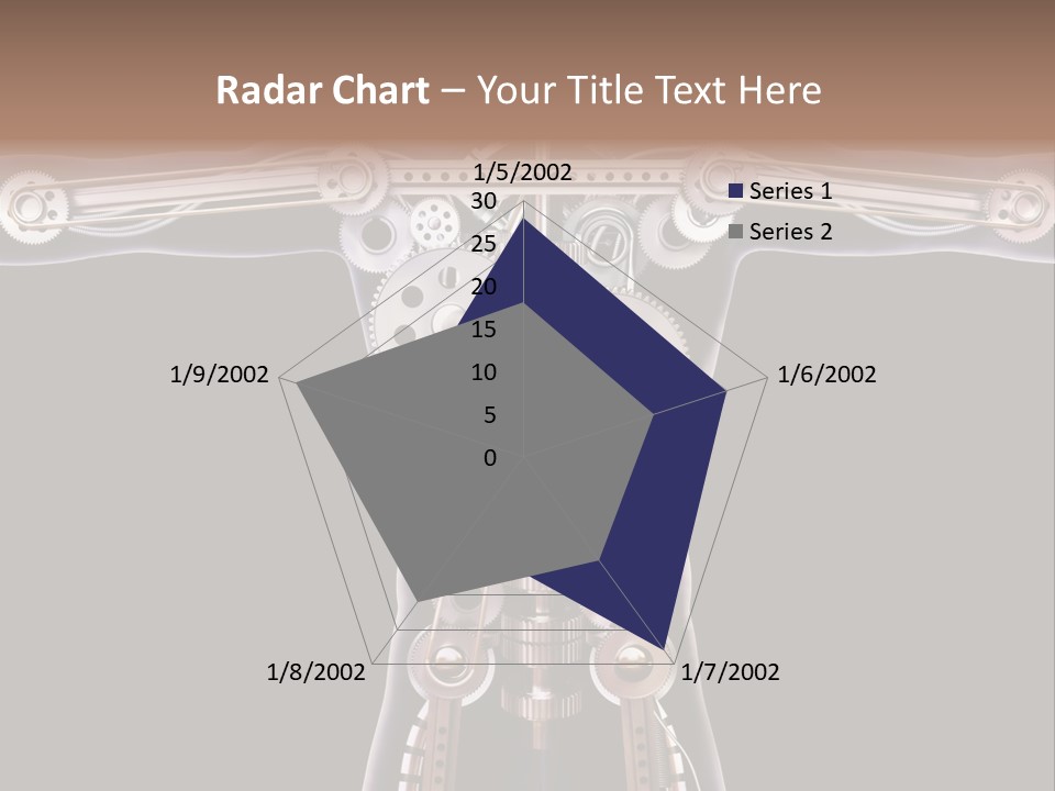 Perpetuum Mechanics Cooperation PowerPoint Template