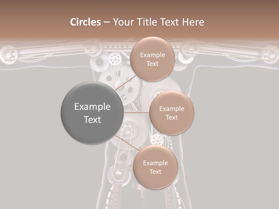 Perpetuum Mechanics Cooperation PowerPoint Template