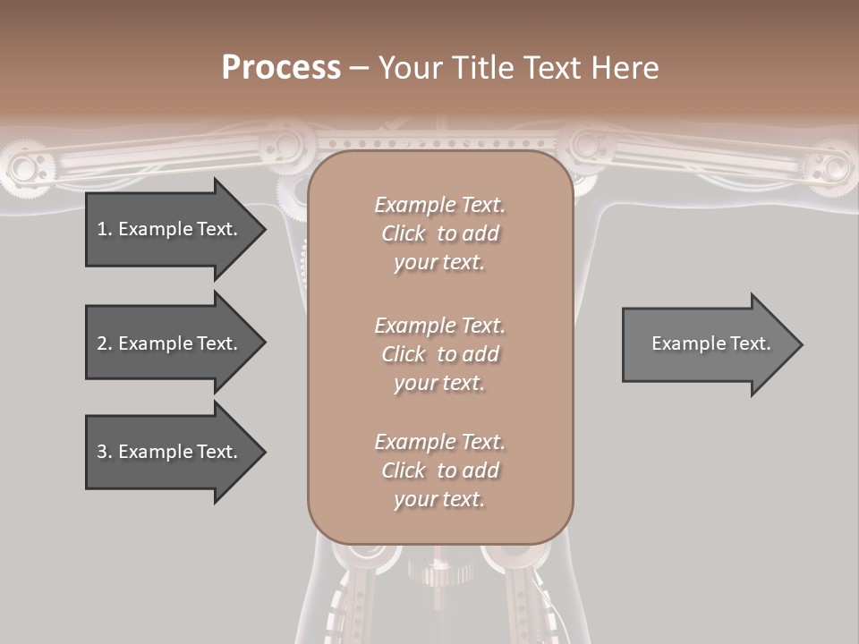 Perpetuum Mechanics Cooperation PowerPoint Template