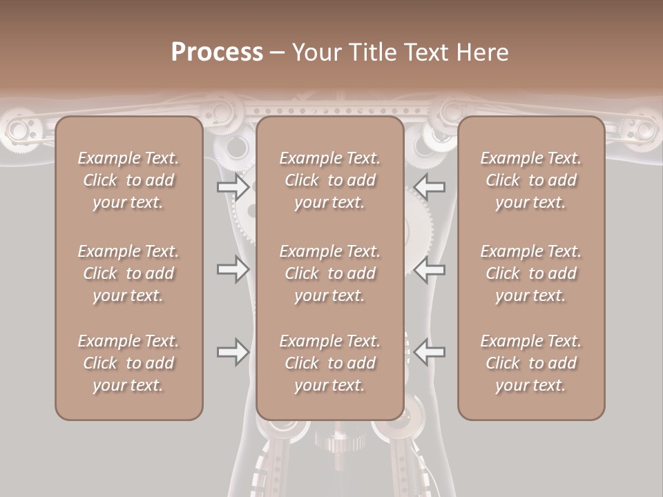 Perpetuum Mechanics Cooperation PowerPoint Template