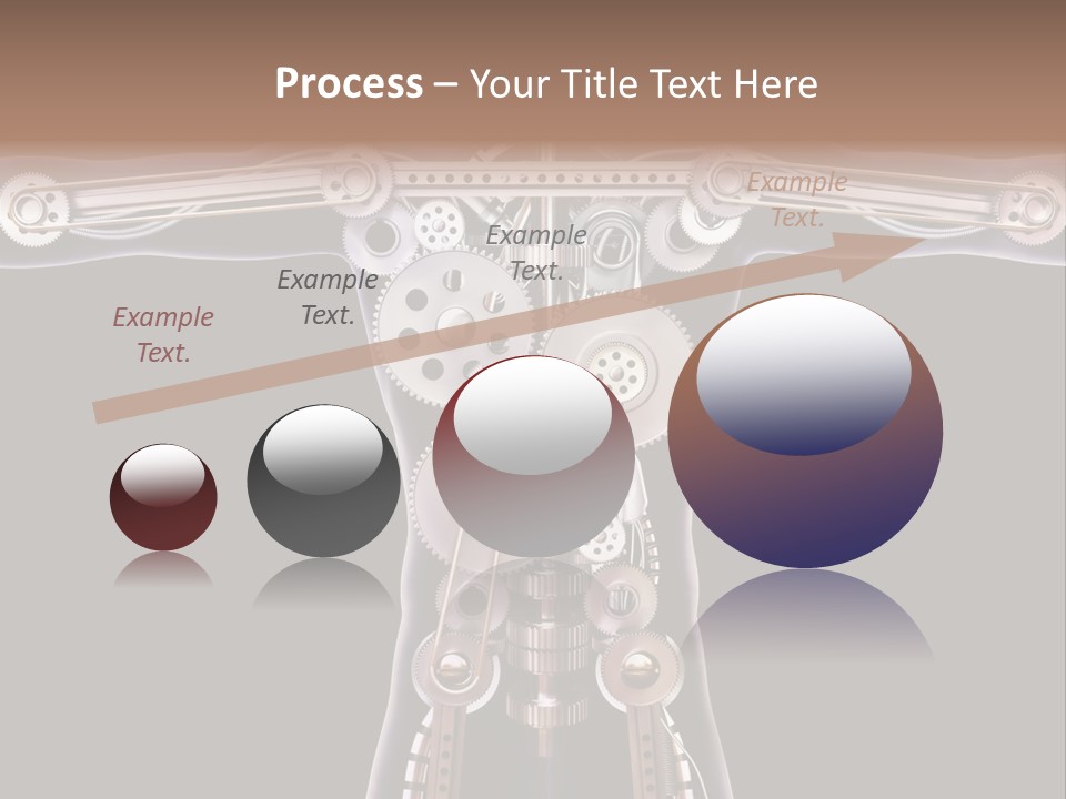 Perpetuum Mechanics Cooperation PowerPoint Template