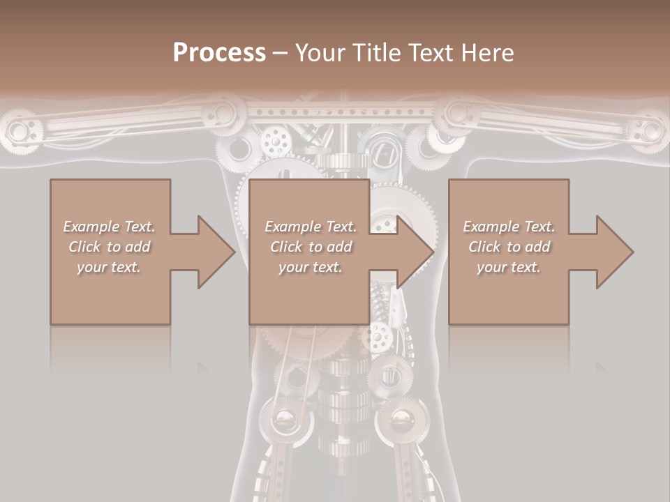 Perpetuum Mechanics Cooperation PowerPoint Template