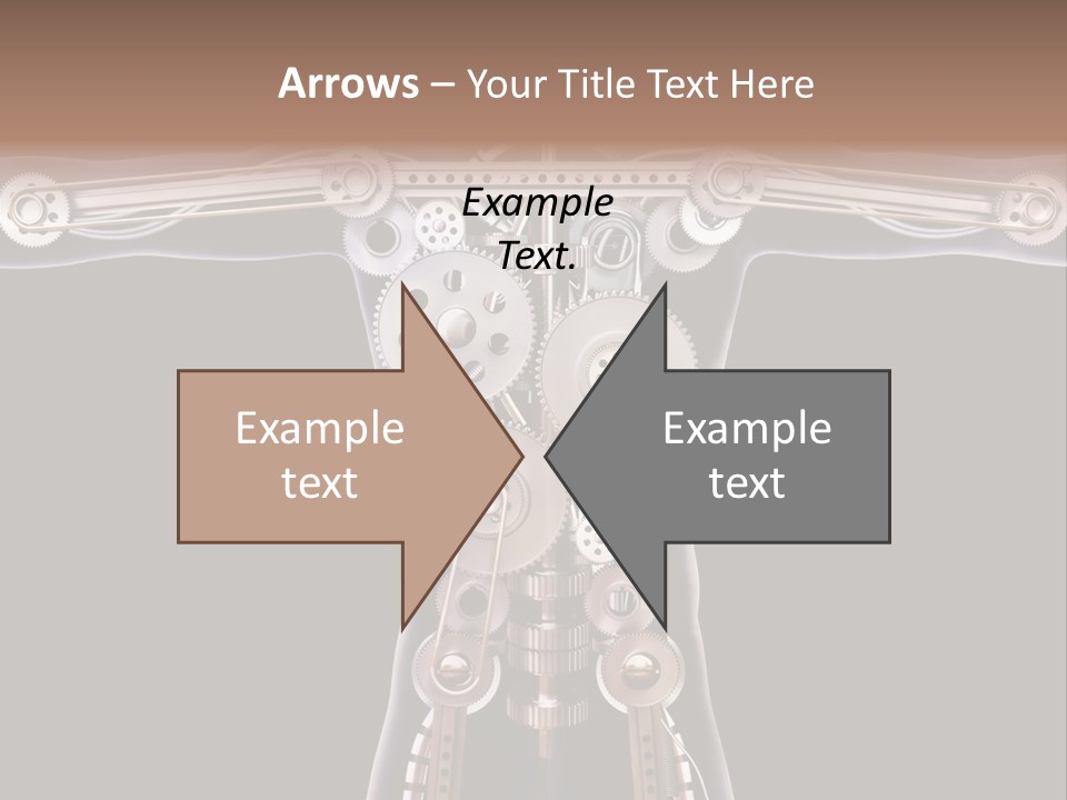 Perpetuum Mechanics Cooperation PowerPoint Template