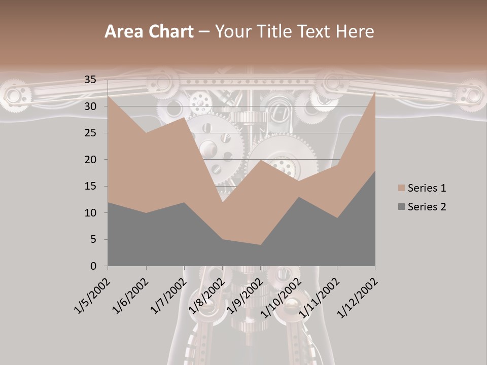Perpetuum Mechanics Cooperation PowerPoint Template