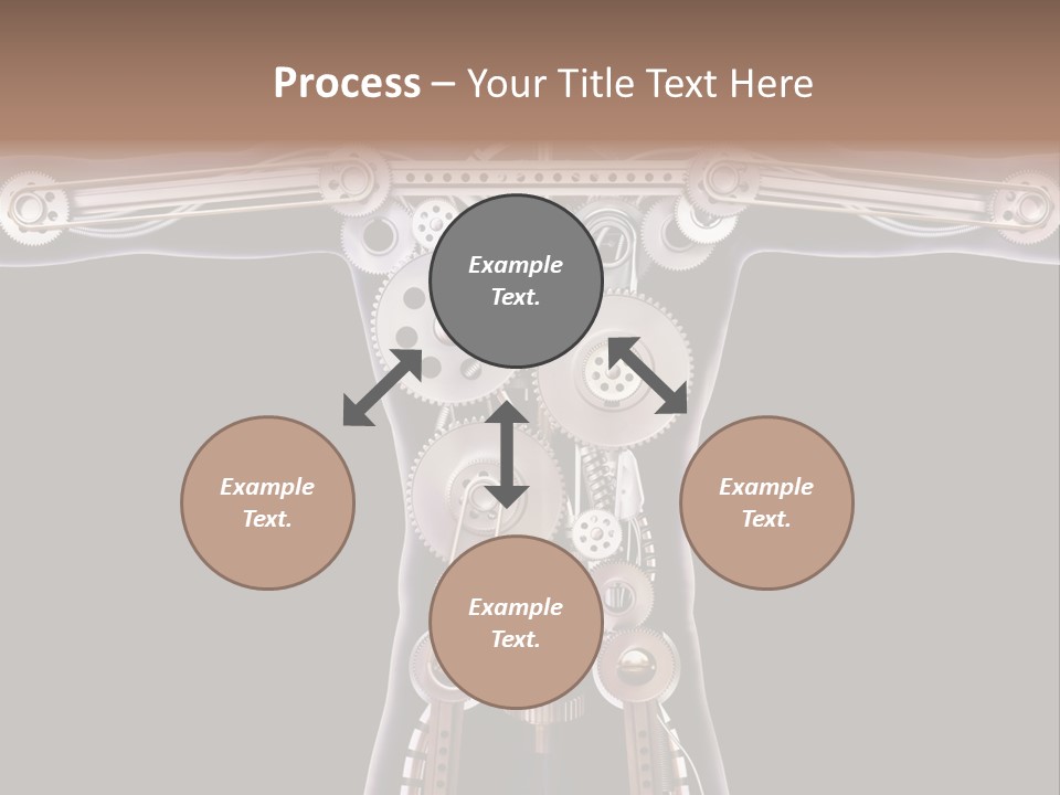 Perpetuum Mechanics Cooperation PowerPoint Template