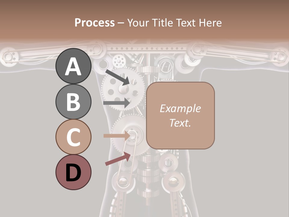 Perpetuum Mechanics Cooperation PowerPoint Template
