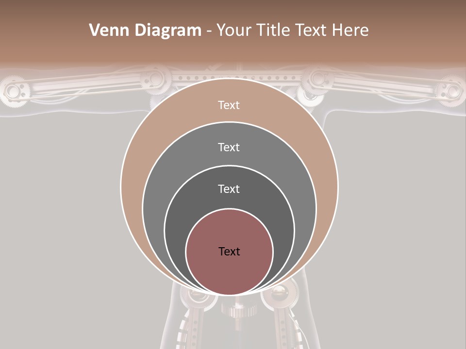 Perpetuum Mechanics Cooperation PowerPoint Template