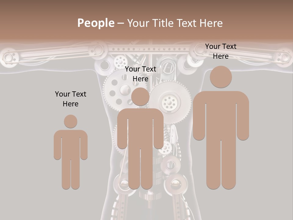 Perpetuum Mechanics Cooperation PowerPoint Template