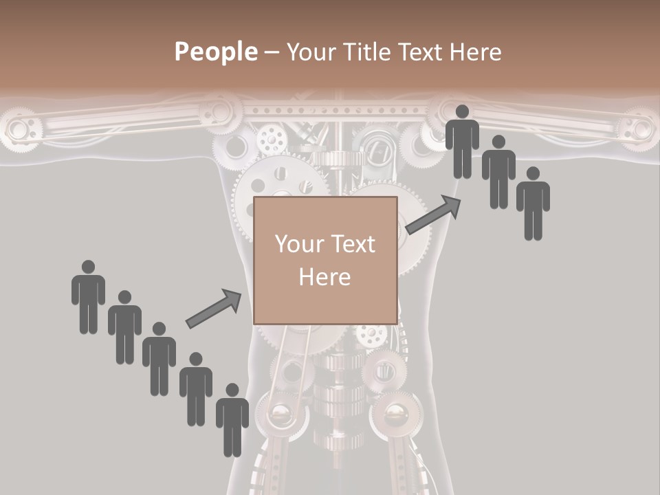 Perpetuum Mechanics Cooperation PowerPoint Template