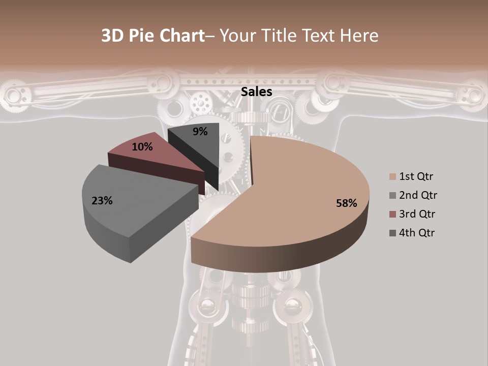 Perpetuum Mechanics Cooperation PowerPoint Template