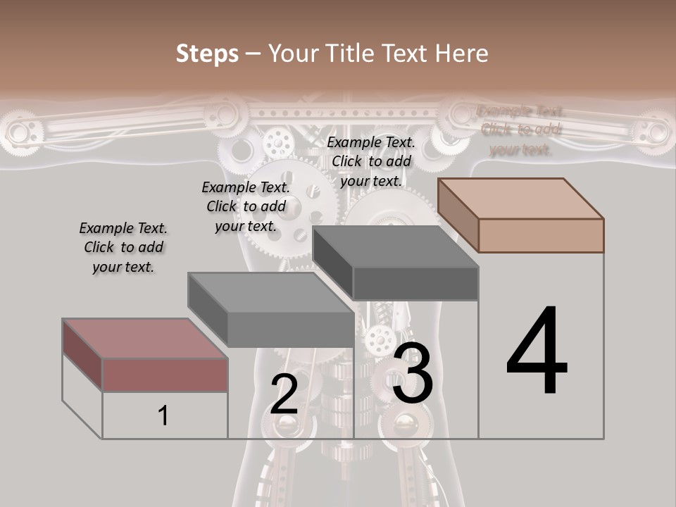 Perpetuum Mechanics Cooperation PowerPoint Template
