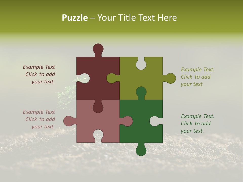 Botany Earth Plant PowerPoint Template