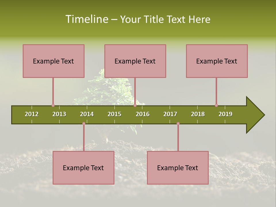 Botany Earth Plant PowerPoint Template