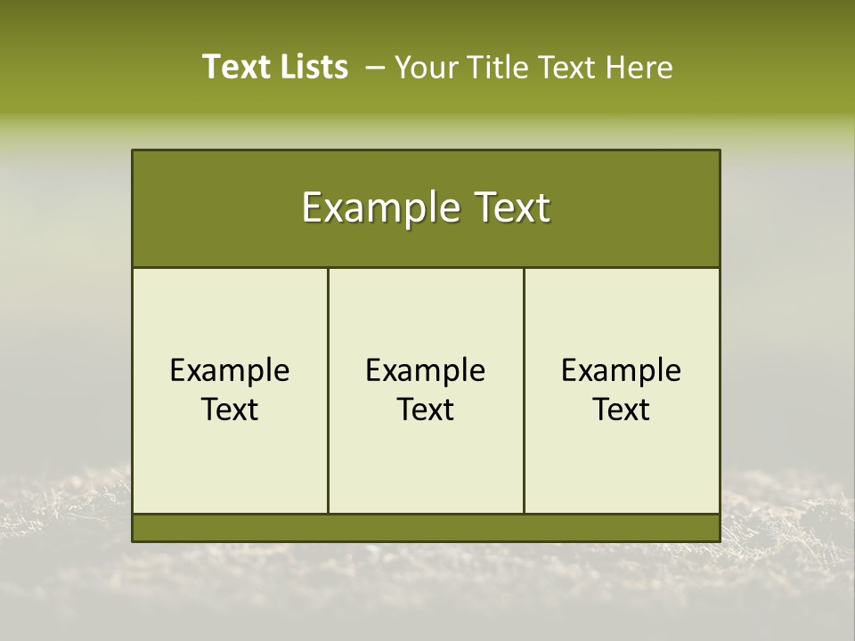 Botany Earth Plant PowerPoint Template